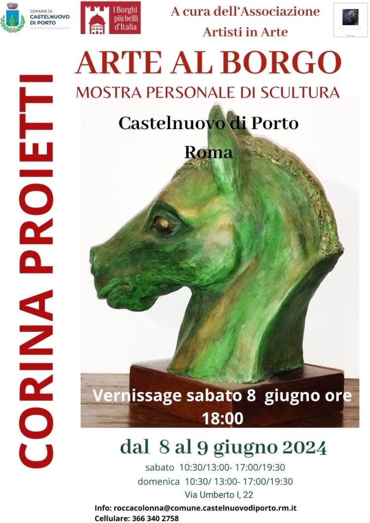 ARTE AL BORGO - mostra personale di scultura 